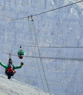 Jebel Jais Zipline From Dubai